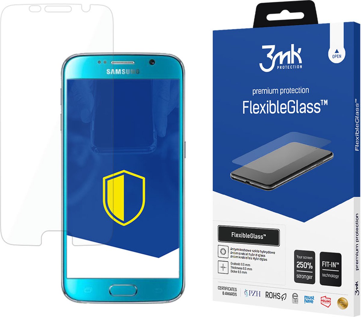 Samsung Galaxy S6 - 3mk FlexibleGlass
