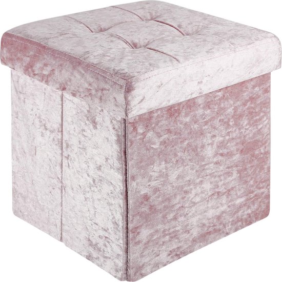 Home Deco Factory zit krukje/stoel - groen - D34 x H47 cm | Leen Bakker