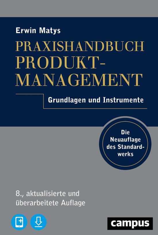 Praxishandbuch Produktmanagement - cover