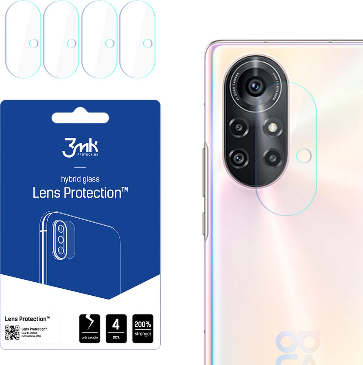 Huawei Nova 8 Pro 5G - 3mk Lens Protection