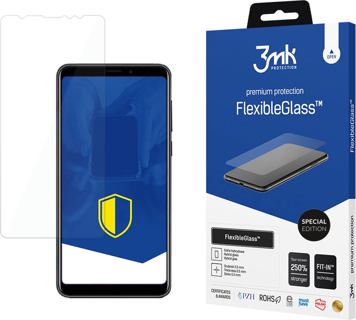 Meizu M8 - 3mk FlexibleGlass Special Edition