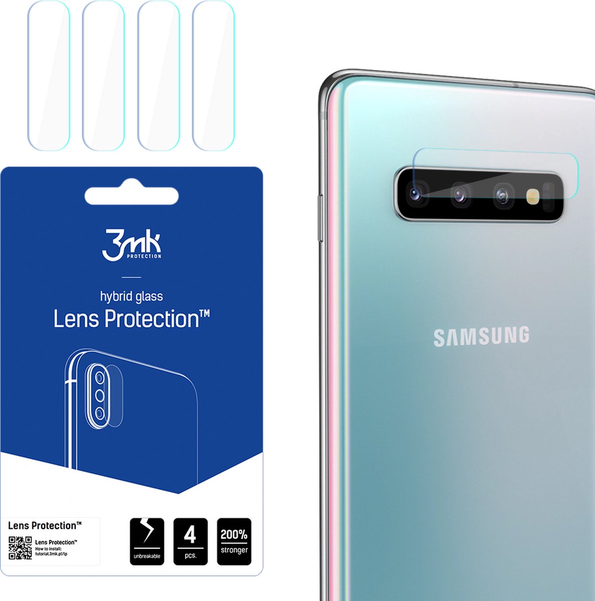 Samsung Galaxy S10 - 3mk Lens Protection