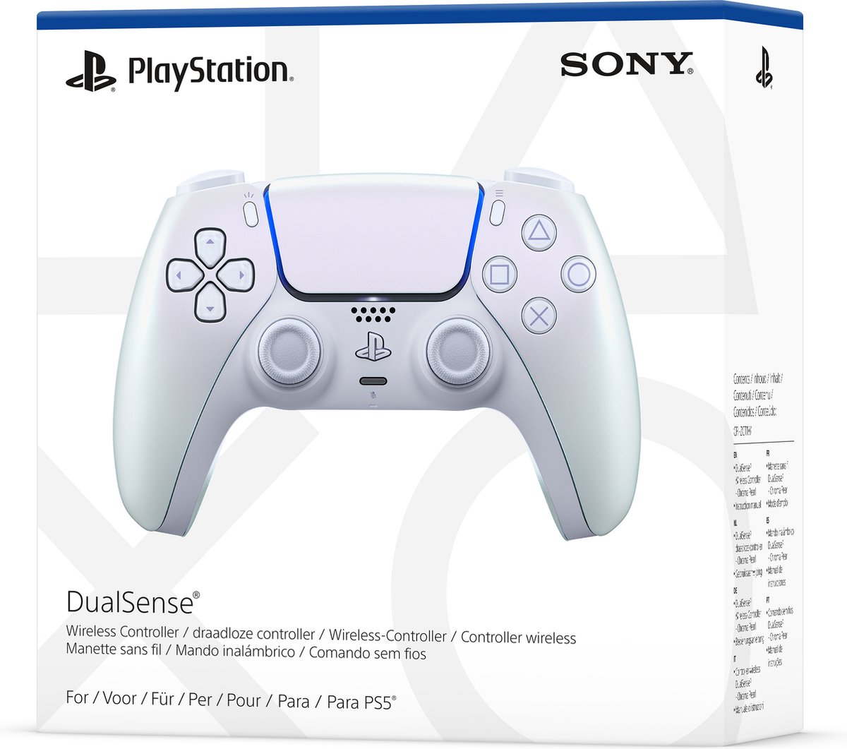 Sony PS5 DualSense draadloze controller – Chroma Pearl thumbnail 6