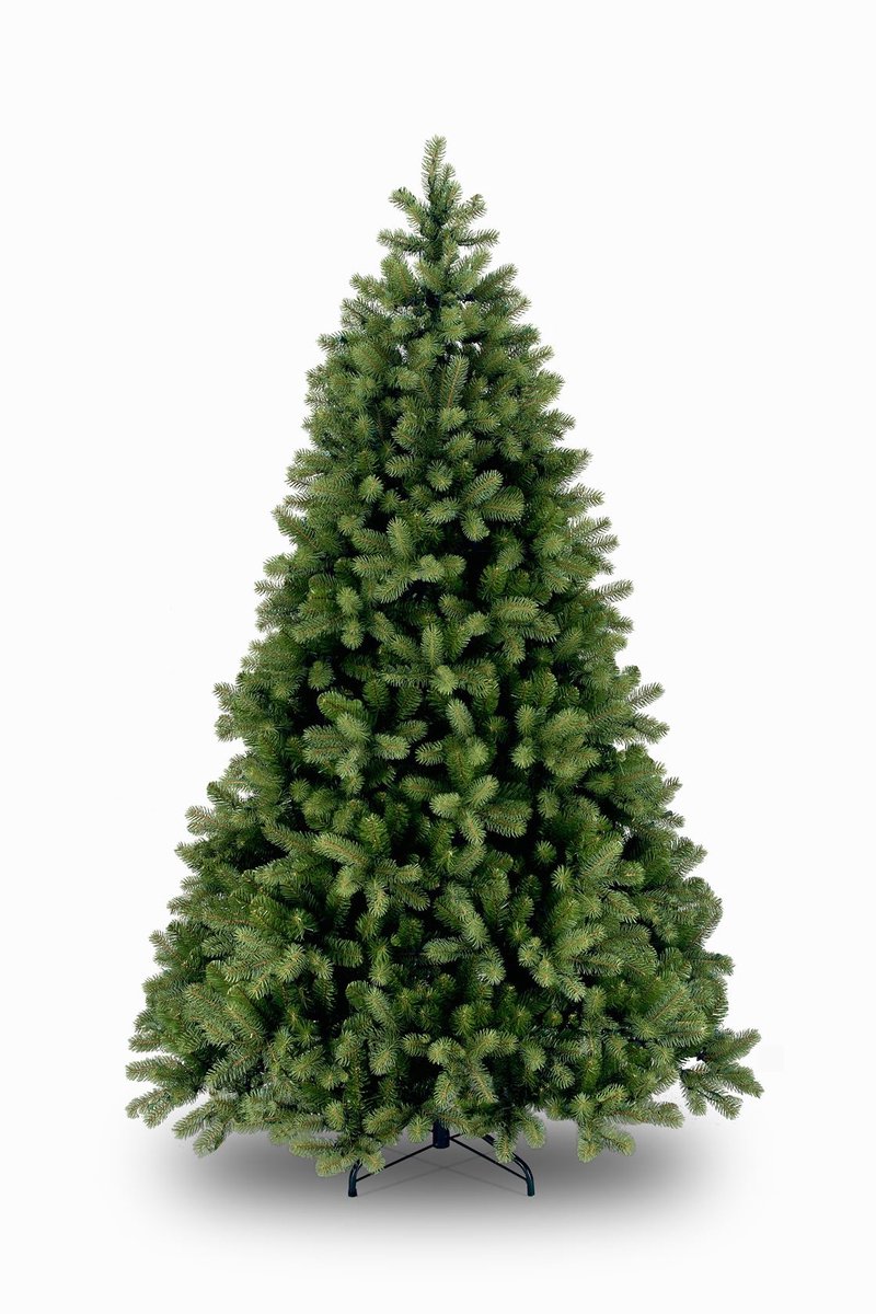 Bol.com Bayberry kunstkerstboom - 229 cm - groen - Ø 147 cm - 1.867 tips - metalen voet aanbieding