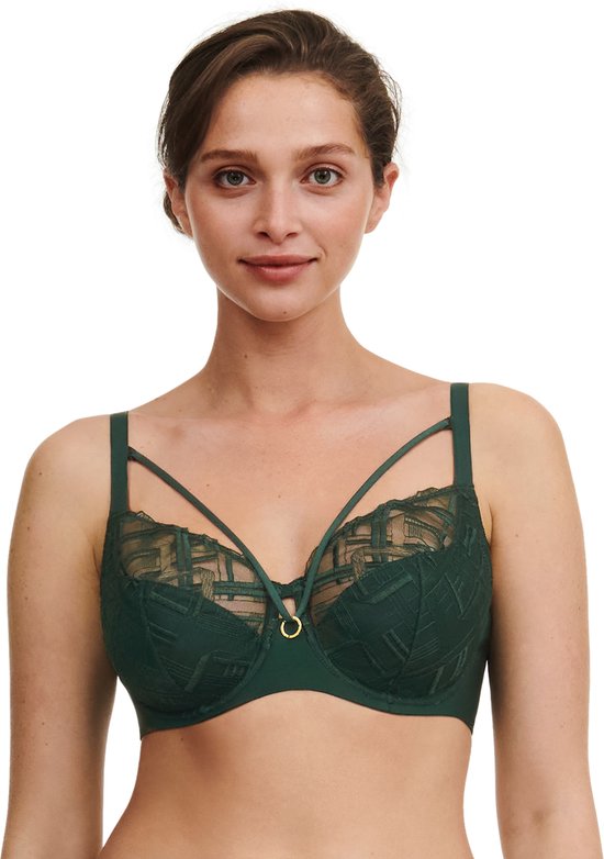 Soutien-gorge Chantelle Graphic Support BH Intégraux Vert Empire Vert 100 B