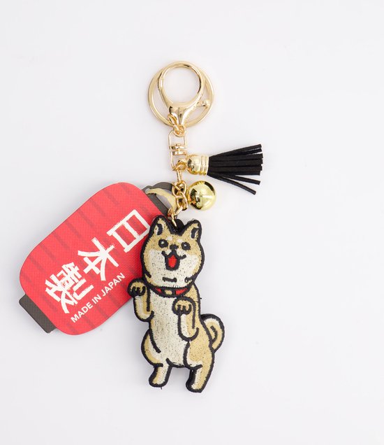 Tokyo Design Studio - Patch - Sleutelhanger - Shiba-Dog Standing