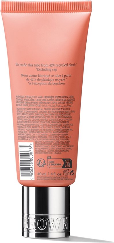 Crème pour les mains Molton Brown Cream Heavenly Gingerlily 40 ml