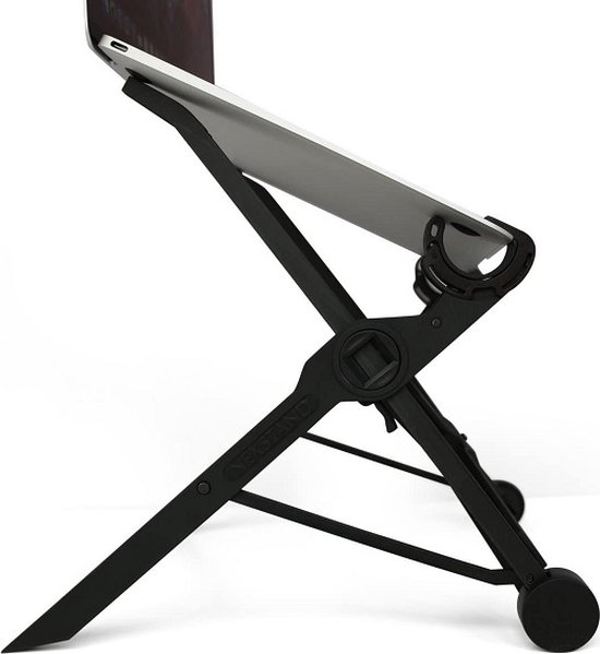 Nexstand K2 laptop standaard - Zwart - Ergonomisch werken -  Verstelbaar in 8 standen - Makkelijk opvouwbaar