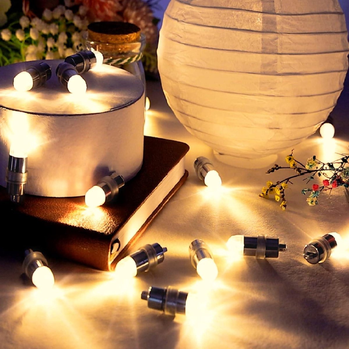 LED Lampje warm wit - lampion lichtjes