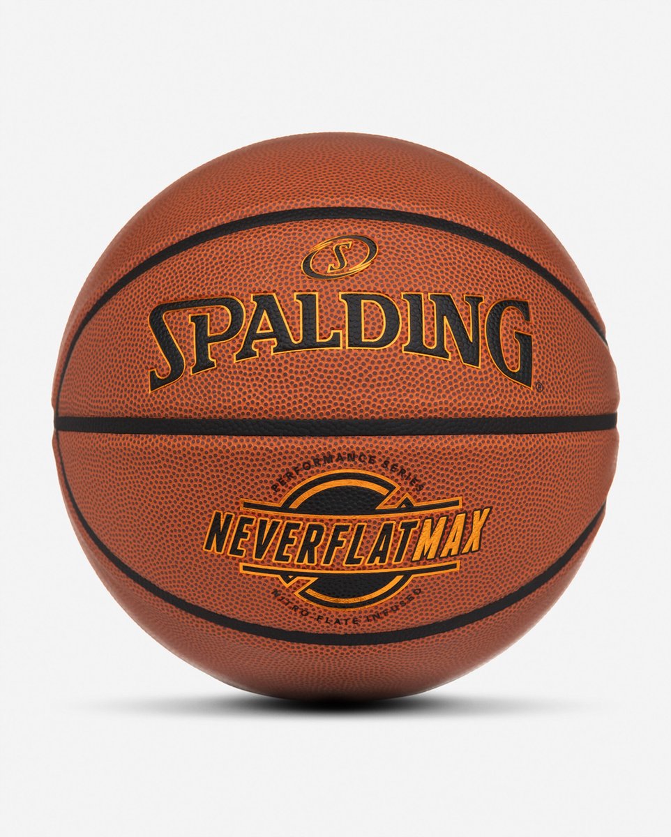 Spalding Neverflat Max Basketbal Maat 7 - Indoor/Outdoor