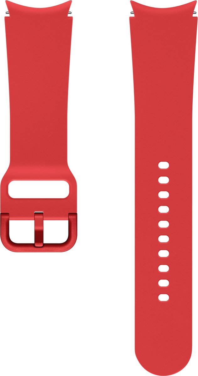 Samsung Galaxy Watch 4 Sport Bandje 20mm Maat M/L - Rood