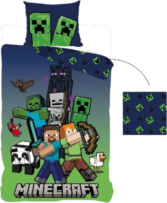 Minecraft Dekbedovertrek - Team