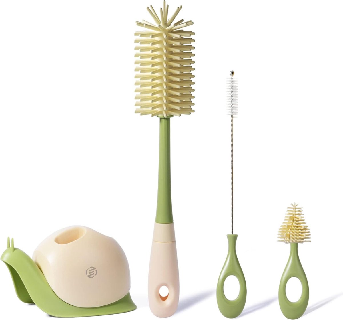 Goedkoopste Equivera Flessenborstel - Flessenborstel Baby - Flessenreiniger - Flessen Borstel - Flesvoedingaccessoires - Babyaccessoires