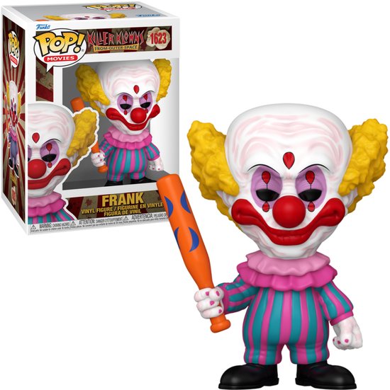Foto: Killer klowns from outer space frank vinyl figur 1623 funko pop meerkleurig