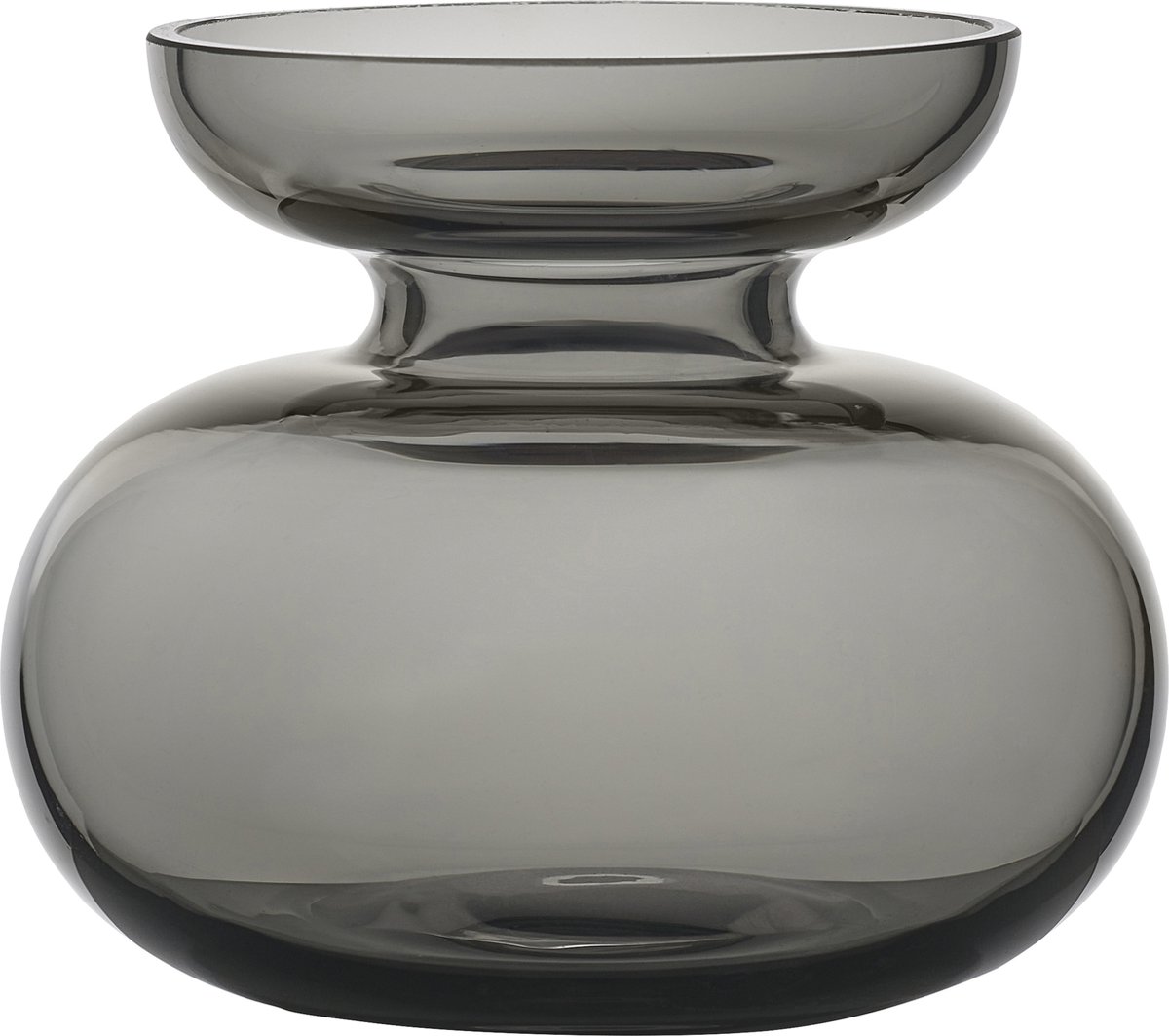 Zone Denmark Inu Vaas Dia 11 x 9 cm Smoked Grey