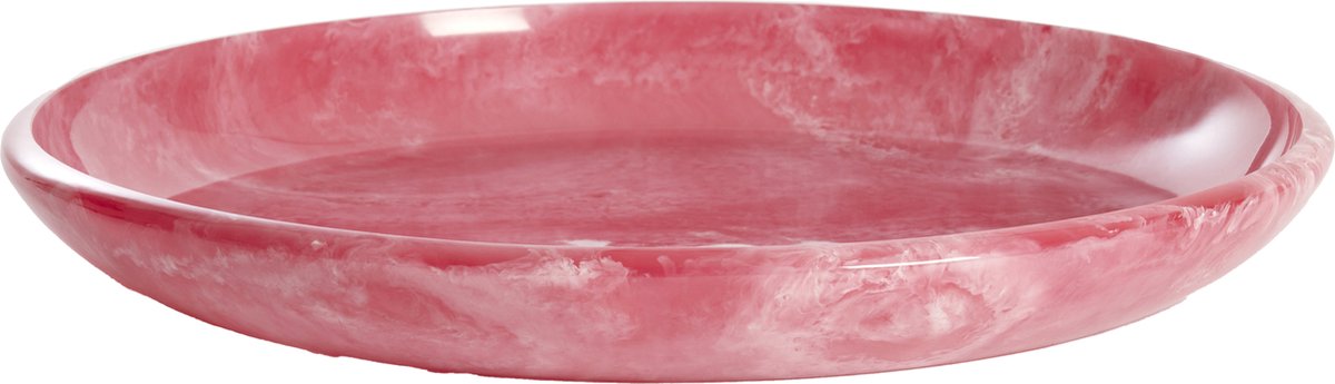 Schaal BELAWAN - Ø44x4cm - Roze