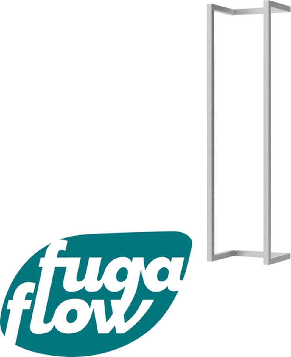 FugaFlow Eccelente Acces Handdoekrek 95x25x20cm Chroom