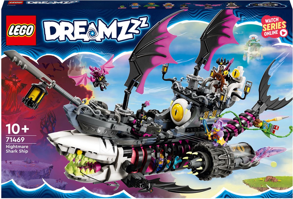 LEGO DREAMZzz Nachtmerrie Haaienschip Piratenschip Speelgoed - 71469 — afbeelding 7