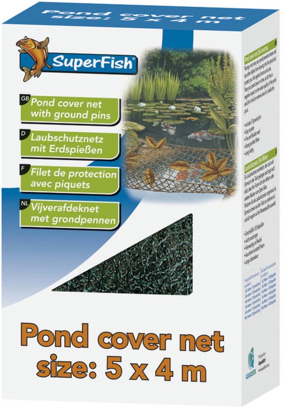 Superfish Vijverafdeknet - Onderhoud - 5x4 m
