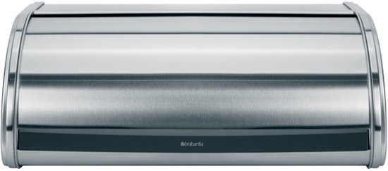 Brabantia Boîte à pain avec couvercle coulissant - Matt Steel