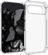 ShieldCase Shock Case adapté à la coque Google Pixel 9 Pro XL - Coque de téléphone avec pare-chocs antichoc - Couverture arrière transparente (transparente)