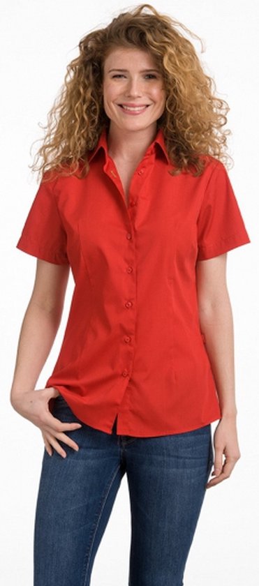 Funky Hawaiiaans Overhemd, Hawaii-Overhemd, Korte Mouw, Beach, Rood, 6XL