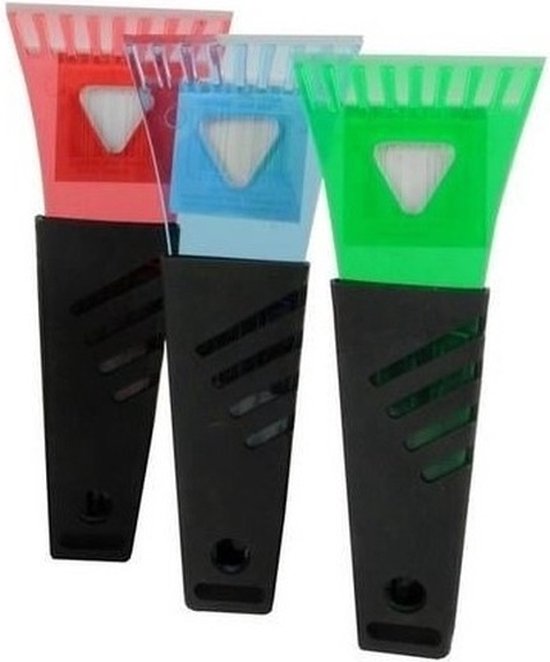 All Ride IJskrabber - 1x stuks - willekeurige kleur - auto ruitenkrabbers