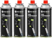 HENDI LPG gasbussen – set van 4 – voor koksbranders – niet navulbaar