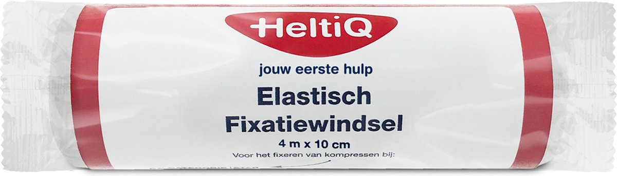 Goedkoopste Heltiq Elastisch Fixatie Windsel 4mx10cm - 1 st