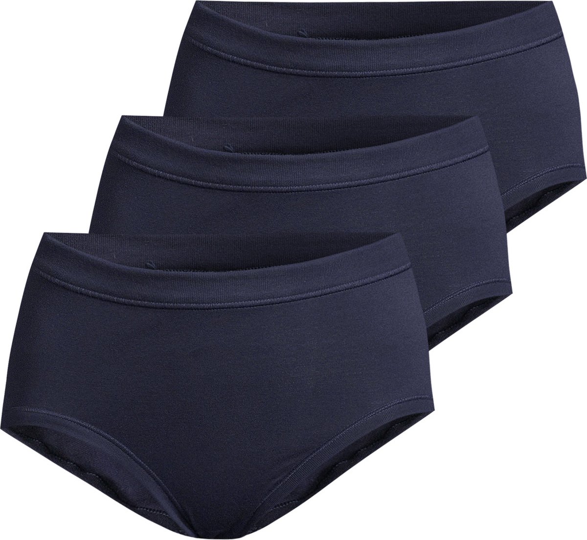Conta Dames taille pants 3 pack fijnrib