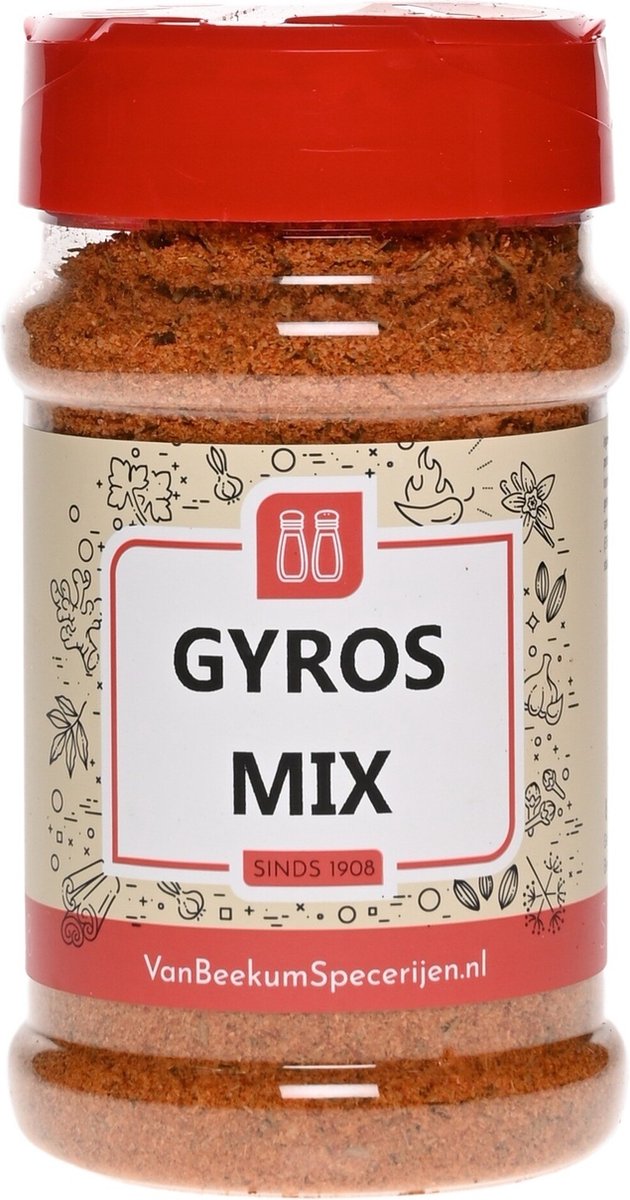 Goedkoopste Van Beekum Specerijen - Gyros Mix - Strooibus 160 gram