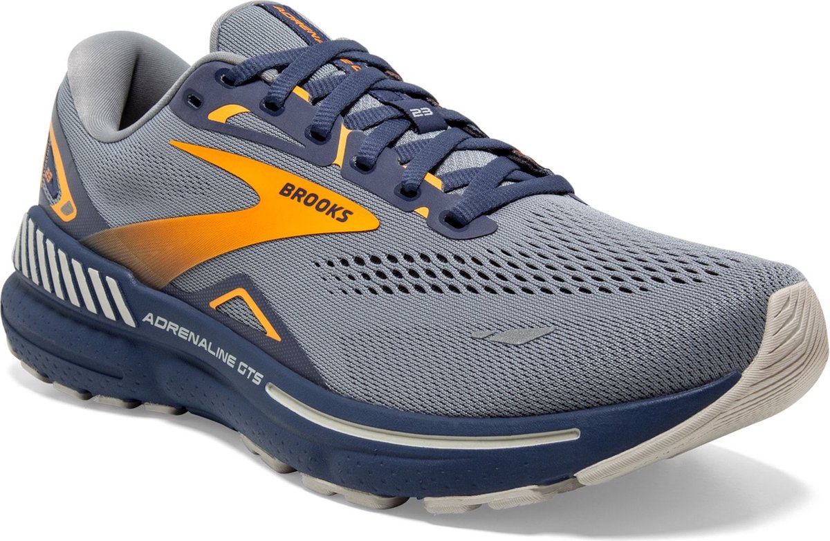 BROOKS - adrenaline gts 23 - Running schoen ap heren - Grijs-Multicolour
