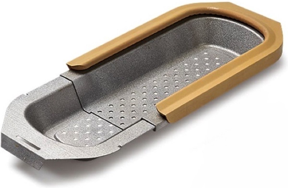 BETTY BOSSI bakplaat uitschuifbaar 20-38 cm tot 240°C Metalen gatenstructuur