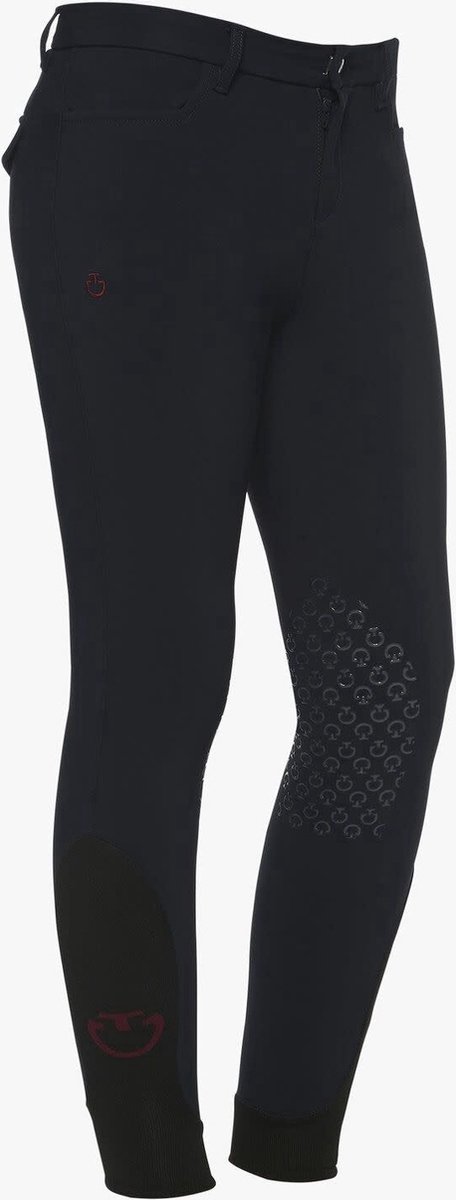 Cavalleria Toscana Jongens Knie Grip Rijbroek Basic S Navy