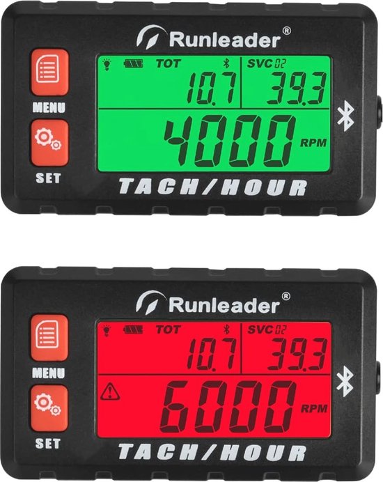 Runleader Urenteller Toerenteller, Onderhoudsherinnering
