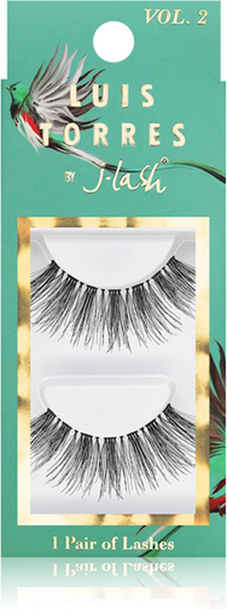 J-Lash - Luis Torres Vol. 2 Natural Lashes - LTJDRAMA - Nepwimpers - Valse Wimpers - Wimperextensions - 35 g