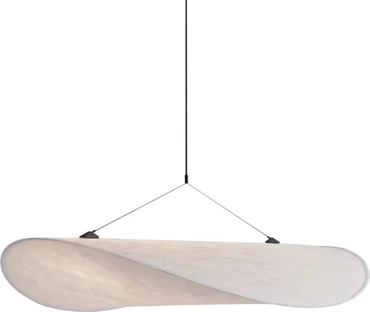 Cloud hanglamp - 60 cm - Dimbaar - design lamp - Hoogwaardig kunststof materiaal - Japandi stijl - wolk - trendy lamp