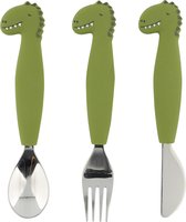 Trixie Set de couverts en silicone, lot de 3 - M. Dino