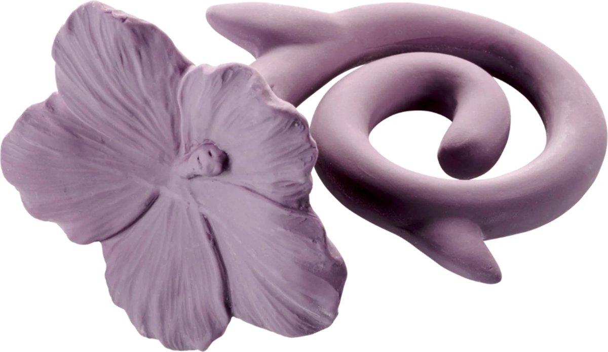 Bijtring Hawaii Flower Paars - Natruba