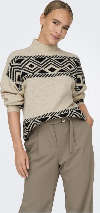 ONLY ONLVICTORIA L/ S PULLOVER KNT NOOS Pull Femme - Taille S