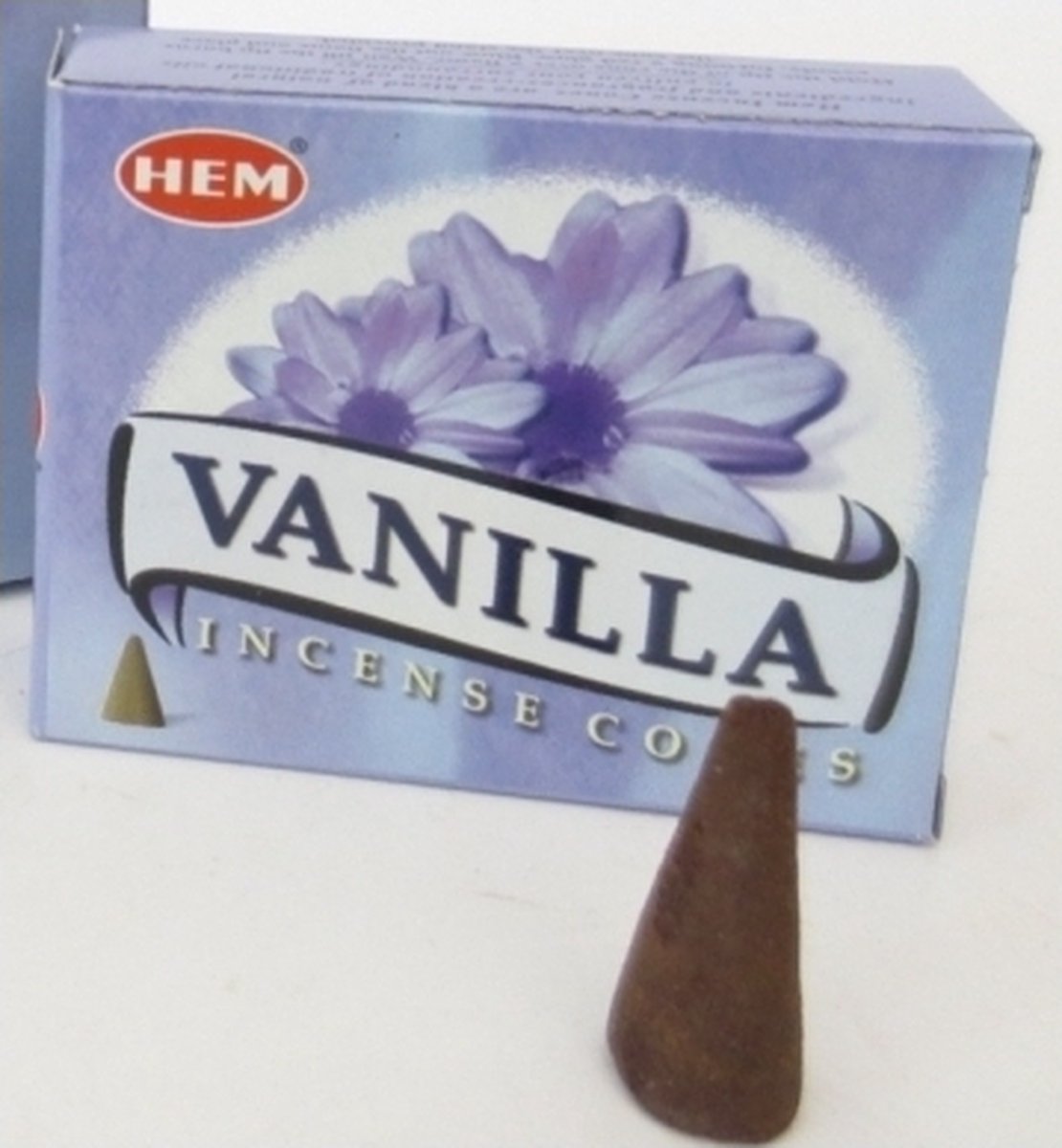 HEM Wierook kegeltjes - Vanille - 40x kegels - ontspannend - kalmerend Multi