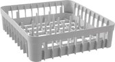 HENDI Vaatwaskorf voor glazen – 20 steunpinnen – 400x400x110 mm – optimale waterstroming