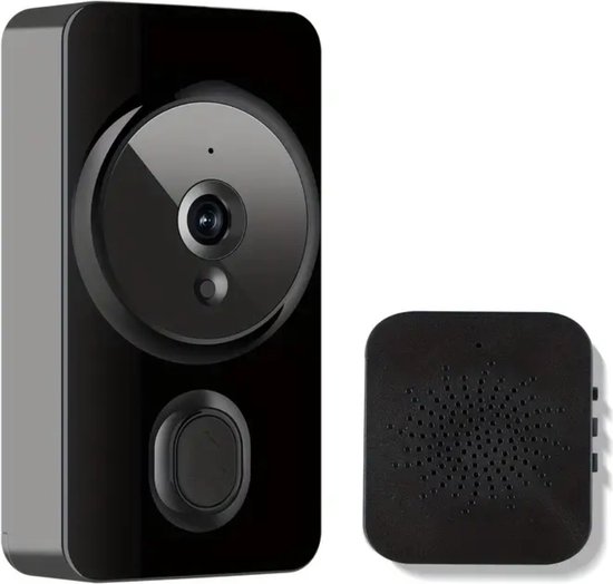 Bovista Videodeurbel met Camera en Wifi - Draadloos Glanzend - Bovista - €79,95