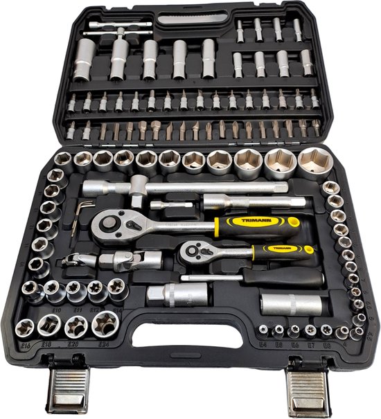 Coffret 108 Pièces – Clés à Douilles Et Outils électriques Pour Tous Vos Travaux