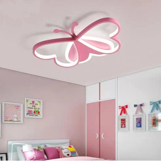 Roze hanglamp voor de kinderkamer Zoete dromen | Lampen24.be