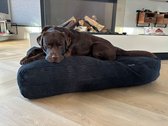 Coussin pour Dog's Companion - XL - 140 x 95 - côtes géantes - noir