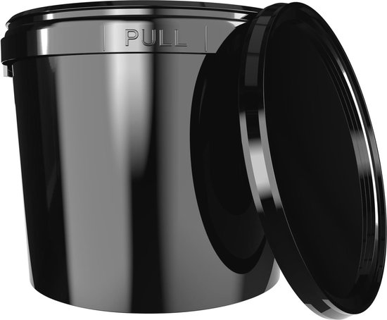 Tradineur Seau à Popcorn Rond En Plastique Rayé Popcorn Home