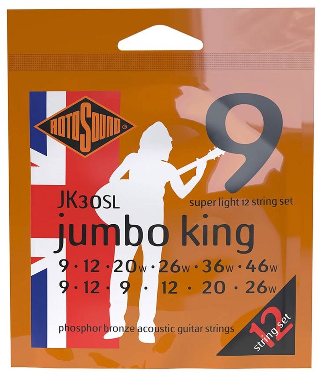 Jumbo King (Bronze Super/Light Strength) 12 snaren