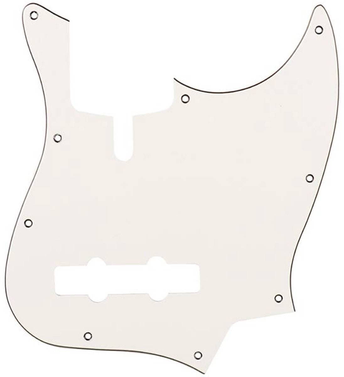 Boston M5V-310-VW pickguard, Sire Marcus Miller V-series 5-string, 3 ply, vintage white