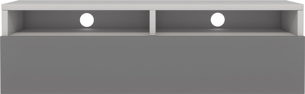Selsey Rednaw - RTV 100 cm - Wit / Grijs zonder verlichting Wit/grijs